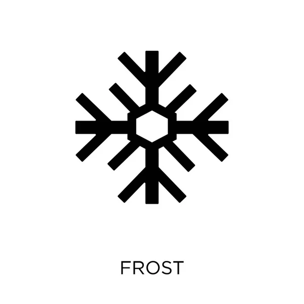 Frost Pictogram Frost Symbool Ontwerp Uit Collectie Weer Eenvoudig Element — Stockvector
