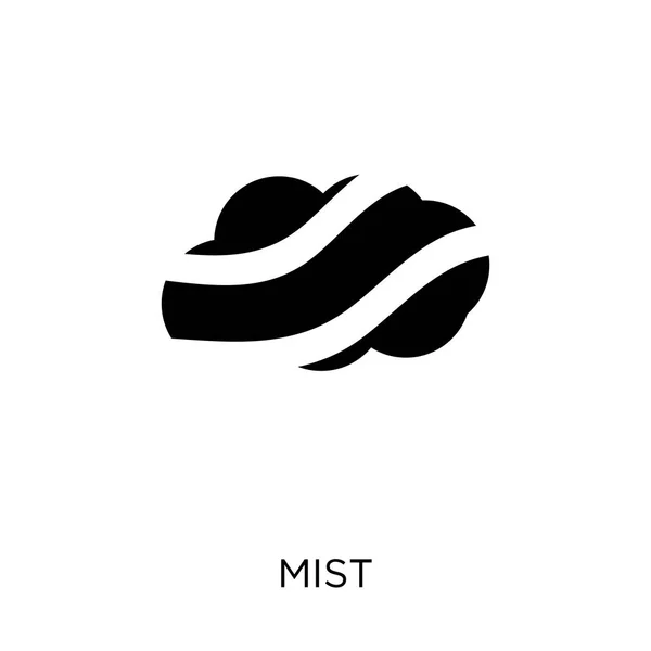 Nebelsymbol Nebelsymboldesign Aus Der Wetterkollektion Einfache Elementvektorabbildung Auf Weißem Hintergrund — Stockvektor