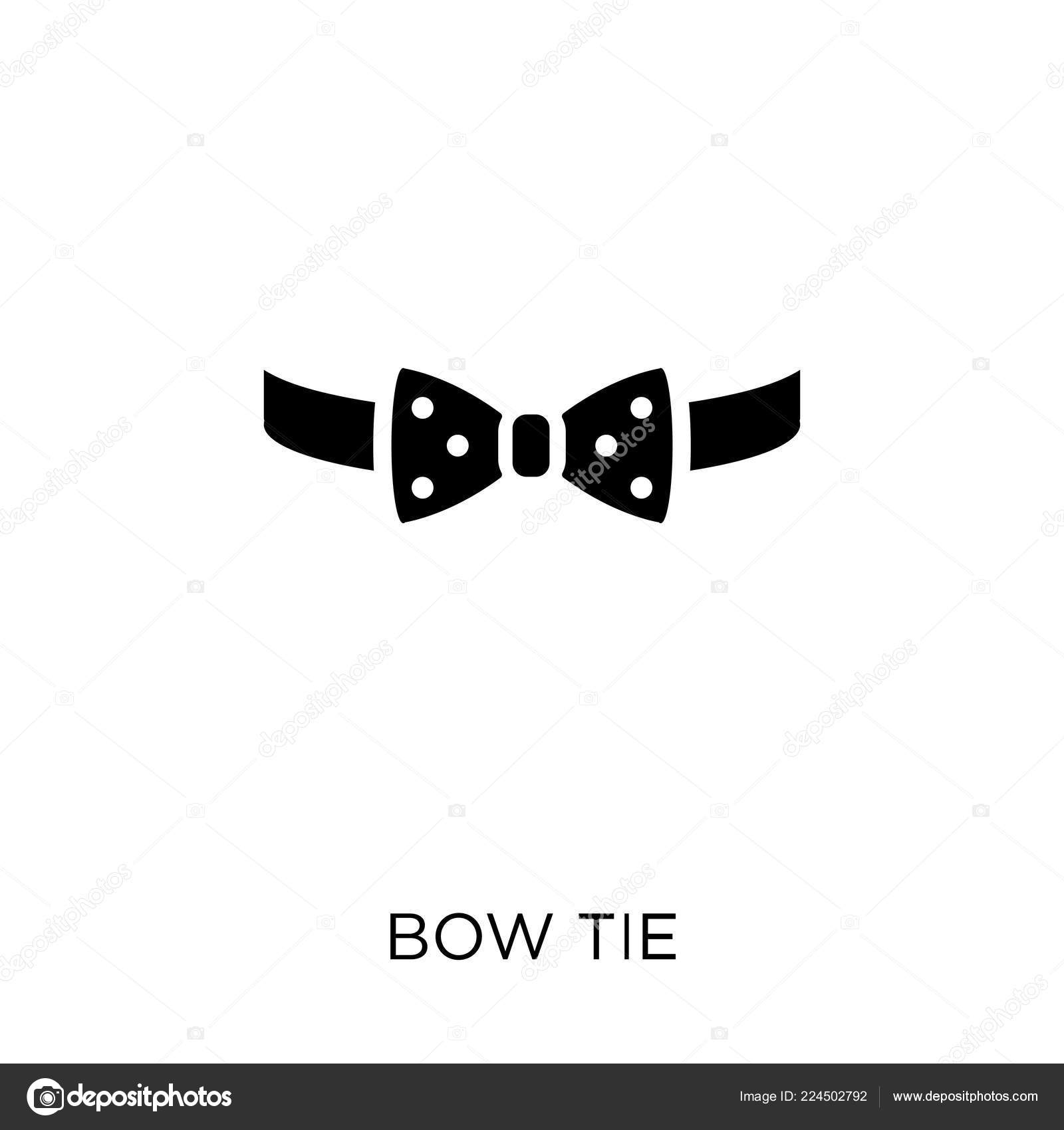 Icono Pajarita Bow Tie Símbolo Diseño Boda Colección Amor Ilustración Vector  de stock #224502792 de ©CoolVectorStock, image size:1600x1700