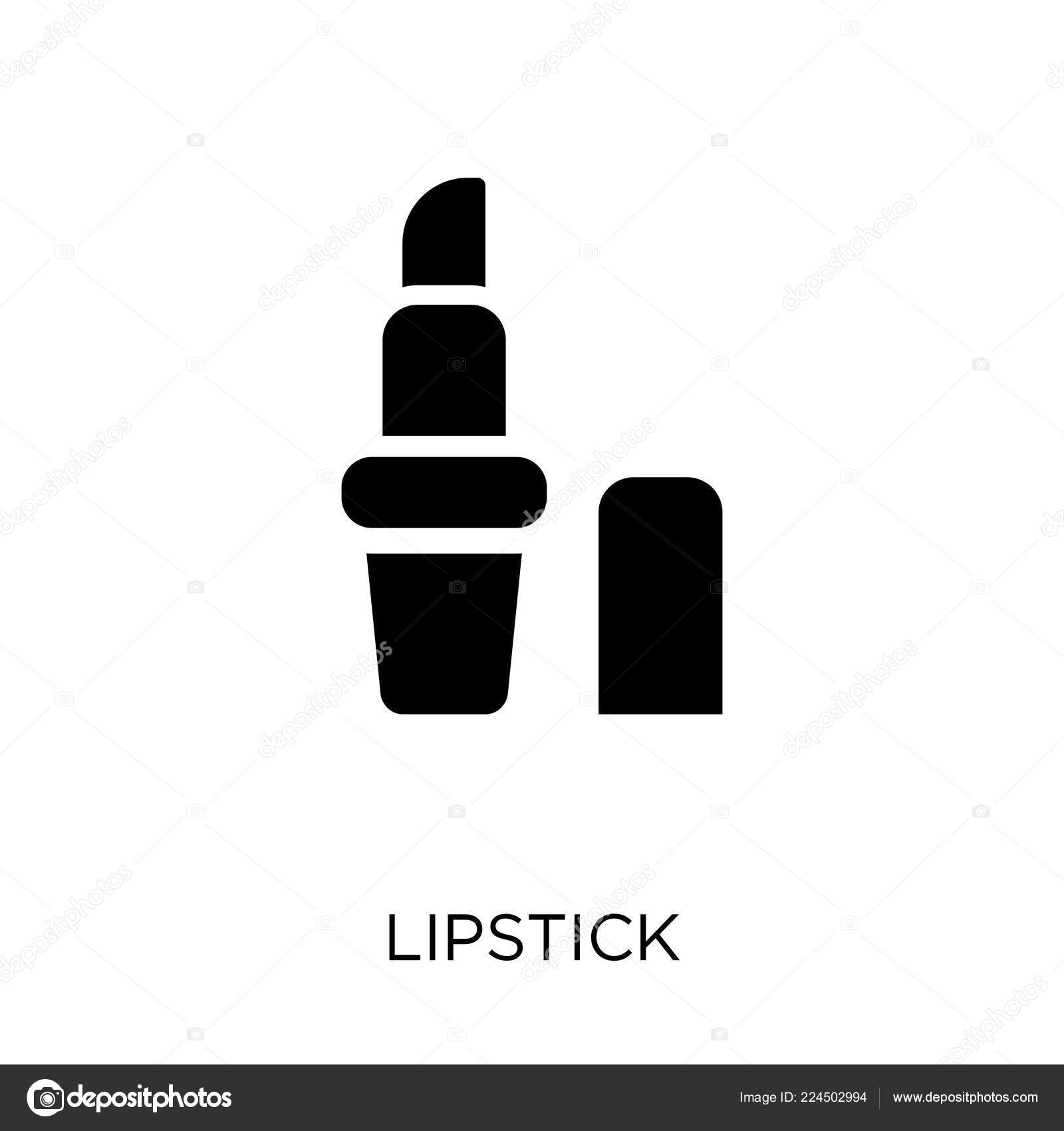 Lipstick Icon Lipstick Symbol Design Wedding Love Collection Simple