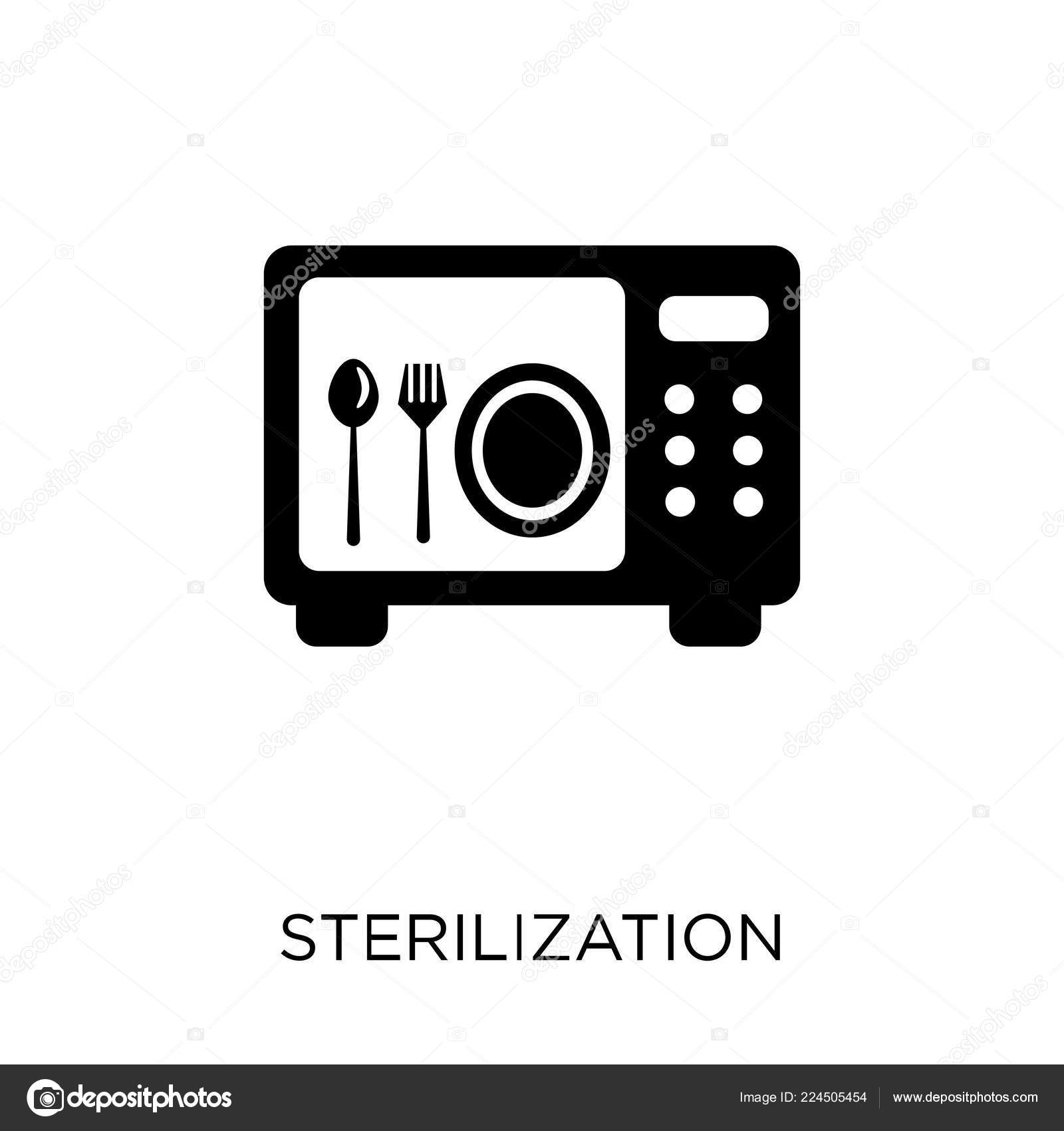 Sterilization Icon Sterilization Symbol Design Cleaning Collection ...