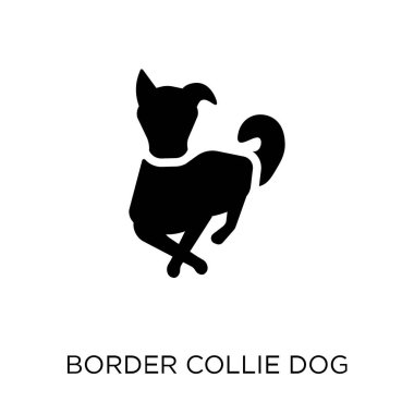 Kenar kömür ocağı köpek simgesi. Kenar kömür ocağı köpek sembolü tasarım köpekler koleksiyonundan. Basit öğe vektör çizim beyaz arka plan üzerinde.