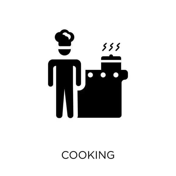 Icona Della Cucina Design Simboli Cucina Della Collezione Attività Hobby — Vettoriale Stock