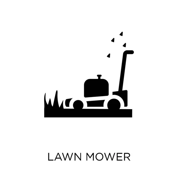 Lawn mower icon. Lawn mower symbol design from Agriculture, Farming and Gardening collection. Simple element vector illustration on white background.