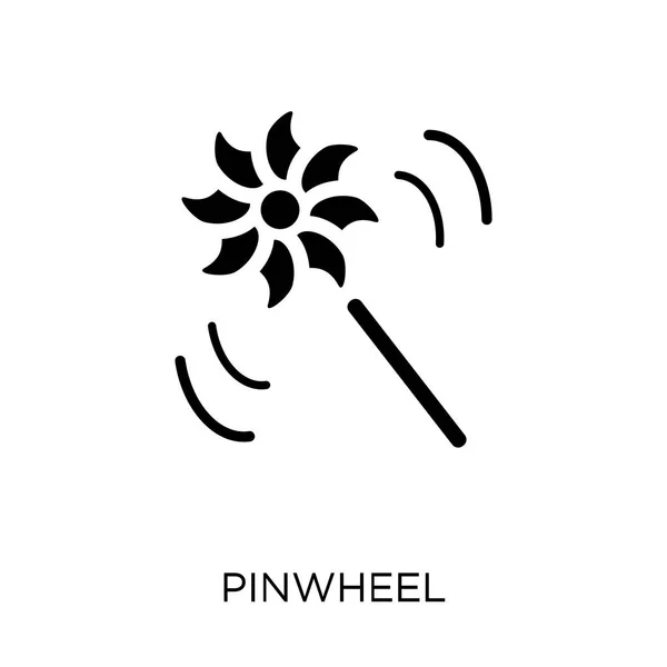 Windrad Symbol Windrad Symboldesign Aus Landwirtschaft Landwirtschaft Und Gartenbau Einfache — Stockvektor