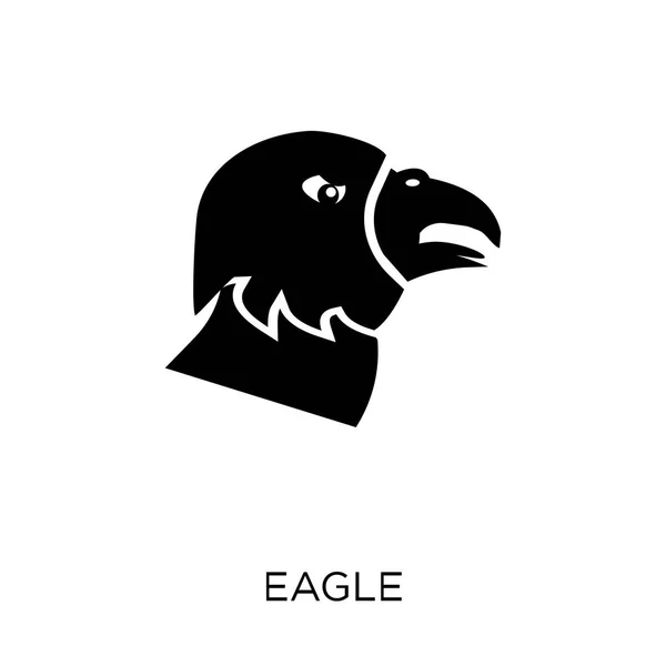 Ícone Águia Design Símbolo Águia Coleção Animais Ilustração Vetorial Elemento —  Vetores de Stock