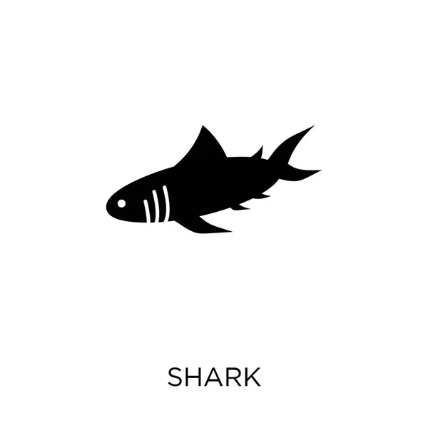 Піктограма Акули Дизайн Символів Акули Колекції Animals Прості Елементи Векторні — стоковий вектор
