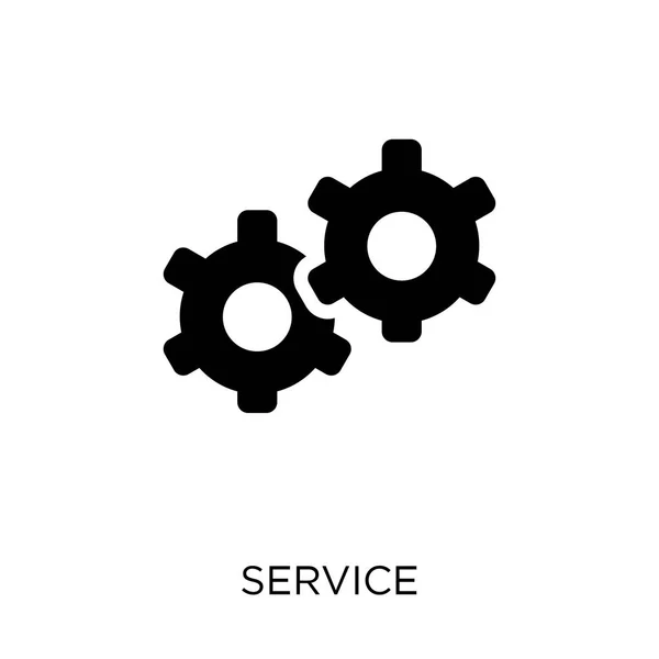 サービス アイコン ビジネス コレクションからサービス シンボル デザイン 白い背景の上の単純な要素ベクトル図 — ストックベクタ