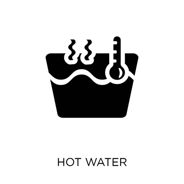 Sıcak Simgesi Sıcak Sembolü Tasarım Koleksiyonu Temizlik Basit Öğe Vektör — Stok Vektör