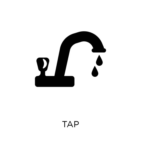 Tippen Sie Auf Das Symbol Wasserhahn Symboldesign Aus Der Reinigungskollektion — Stockvektor