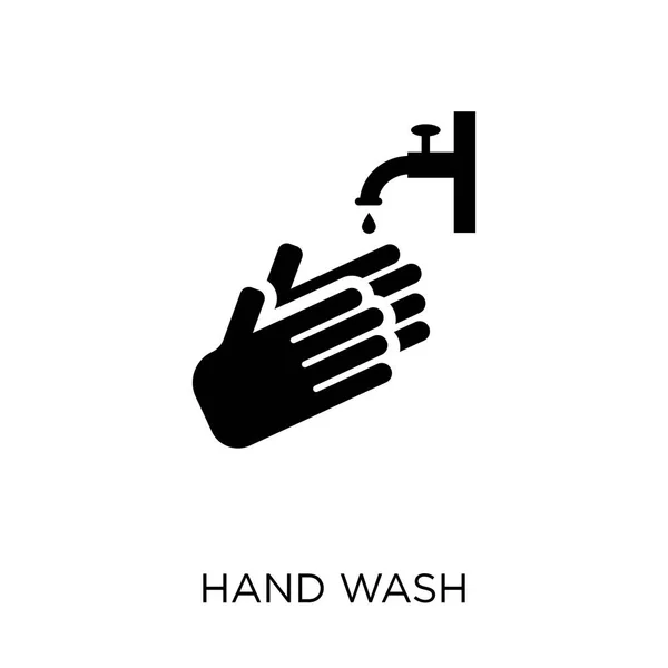 Hand Wash Icon Hand Wash Symbol Design Cleaning Collection Simple — Stock Vector