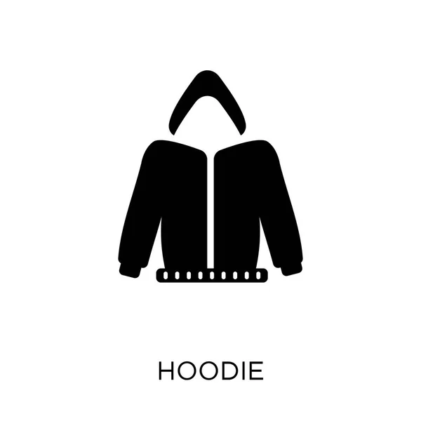 Εικονίδιο Hoodie Φούτερ Κουκούλα Σχεδιασμό Σύμβολο Από Συλλογή Ρούχων Εικονογράφηση — Διανυσματικό Αρχείο