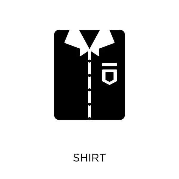 Shirt Pictogram Shirt Symbool Ontwerp Uit Kleding Collectie Eenvoudig Element — Stockvector