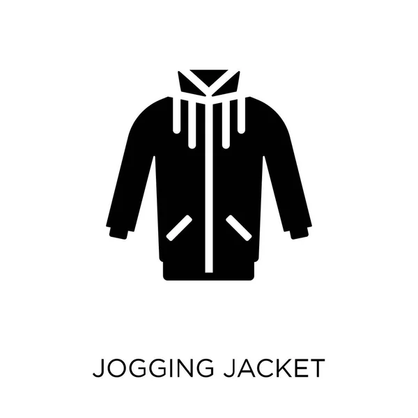 Icône Veste Jogging Veste Jogging Design Symbole Collection Vêtements Illustration — Image vectorielle