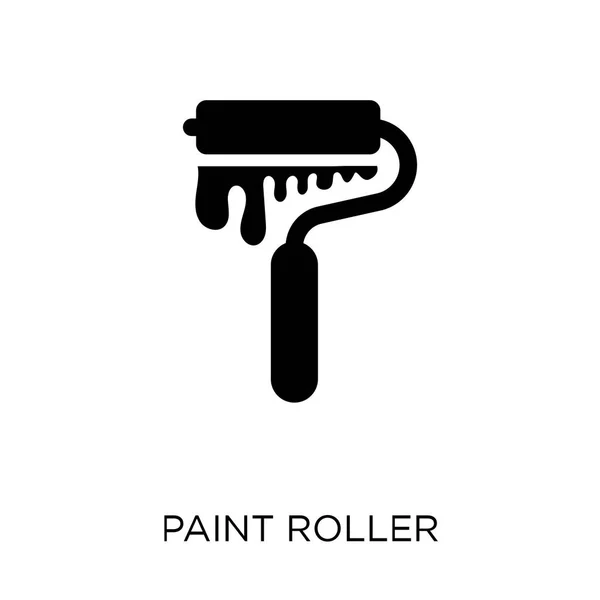 Paint Roller Ikonen Måla Rullen Symbol Design Från Konstruktion Samling — Stock vektor