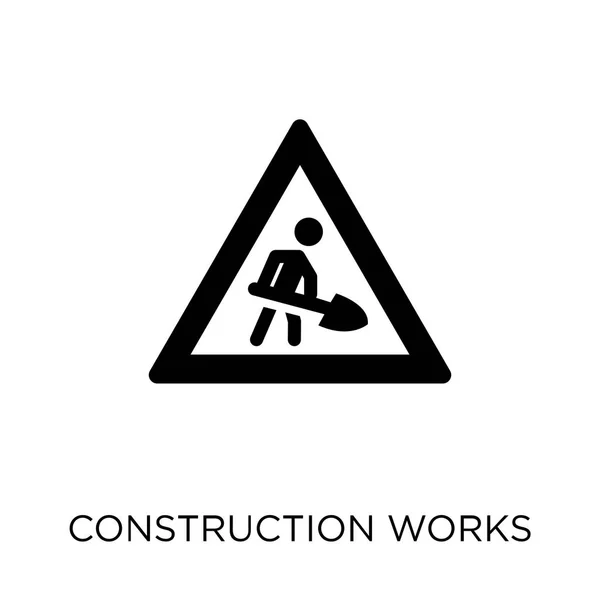 Icono Obras Construcción Obras Construcción Símbolo Diseño Colección Construcción Ilustración — Vector de stock