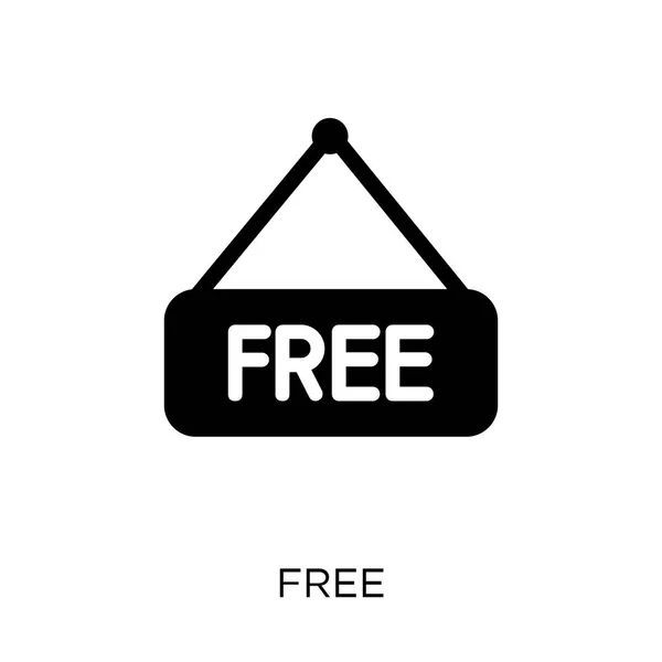 Свободная Икона Бесплатный Дизайн Символов Коллекции Ecommerce Простая Векторная Иллюстрация — стоковый вектор