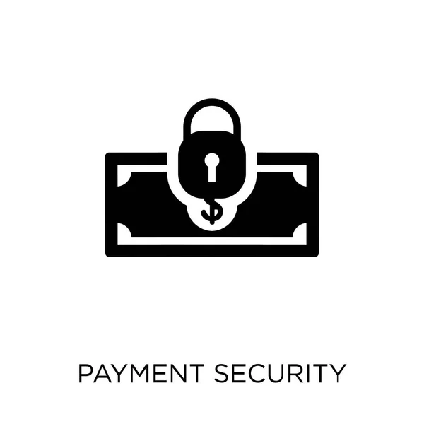 Icône Sécurité Paiement Conception Symboles Sécurité Paiement Collection Ecommerce Illustration — Image vectorielle