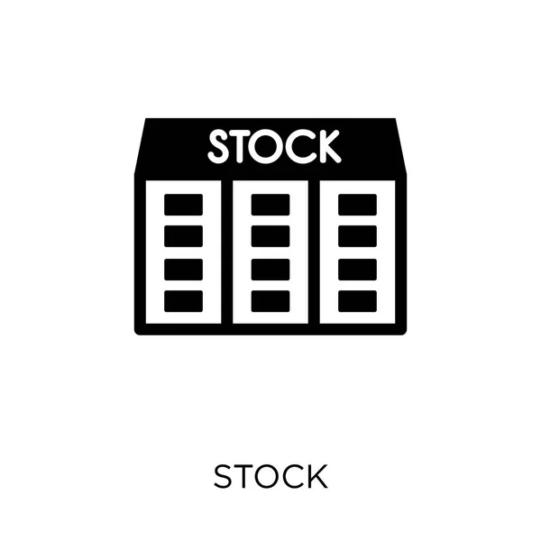 Stock Icon Stock Symbol Design Ecommerce Collection Simple Element Vector — Stock Vector