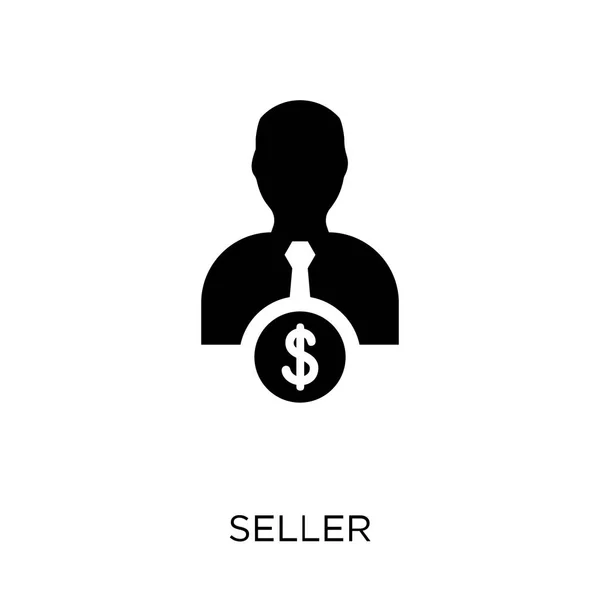 Seller Icon Seller Symbol Design Ecommerce Collection Simple Element Vector — Stock Vector