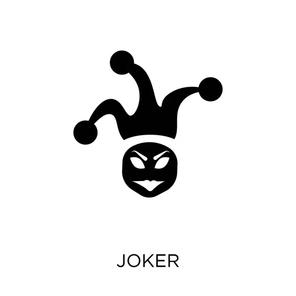 Icône Joker Joker Symbole Design Collection Contes Fées Illustration Vectorielle — Image vectorielle