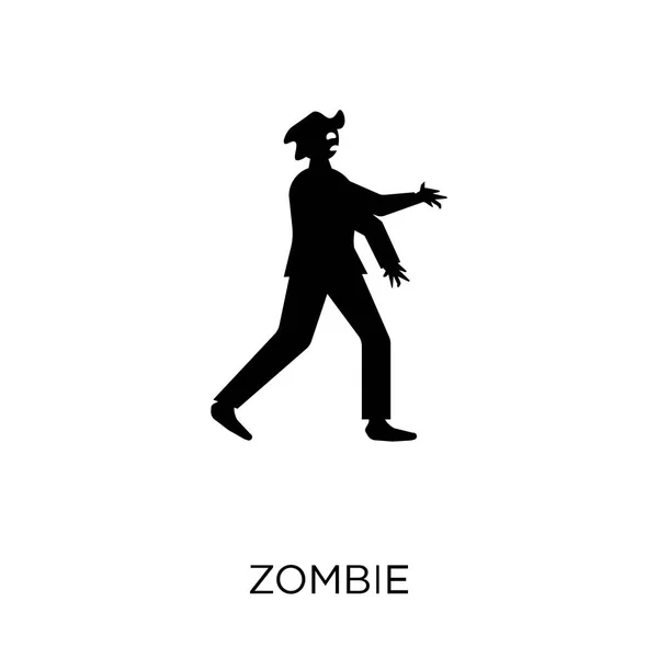 Icône Zombie Conception Symbole Zombie Collection Contes Fées Illustration Vectorielle — Image vectorielle