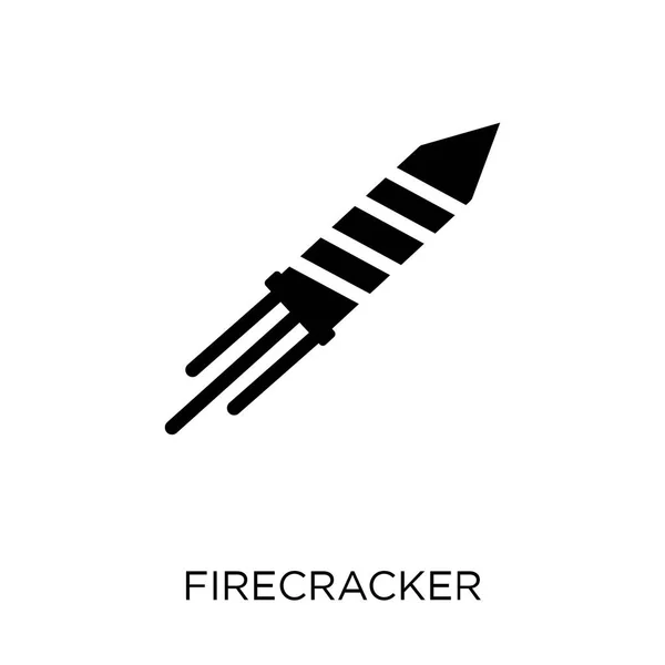 Feuerwerk Ikone Feuerwerkskörper Symboldesign Aus Der Weihnachtskollektion Einfache Elementvektorabbildung Auf — Stockvektor