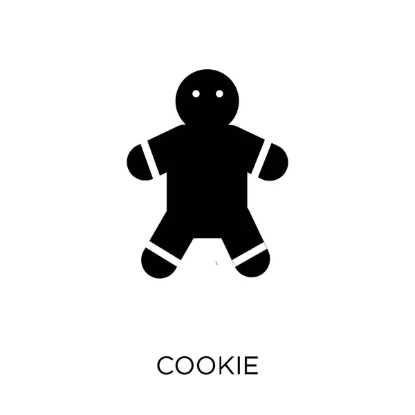 Icône Cookie Conception Symbole Cookie Collection Noël Illustration Vectorielle Élément — Image vectorielle