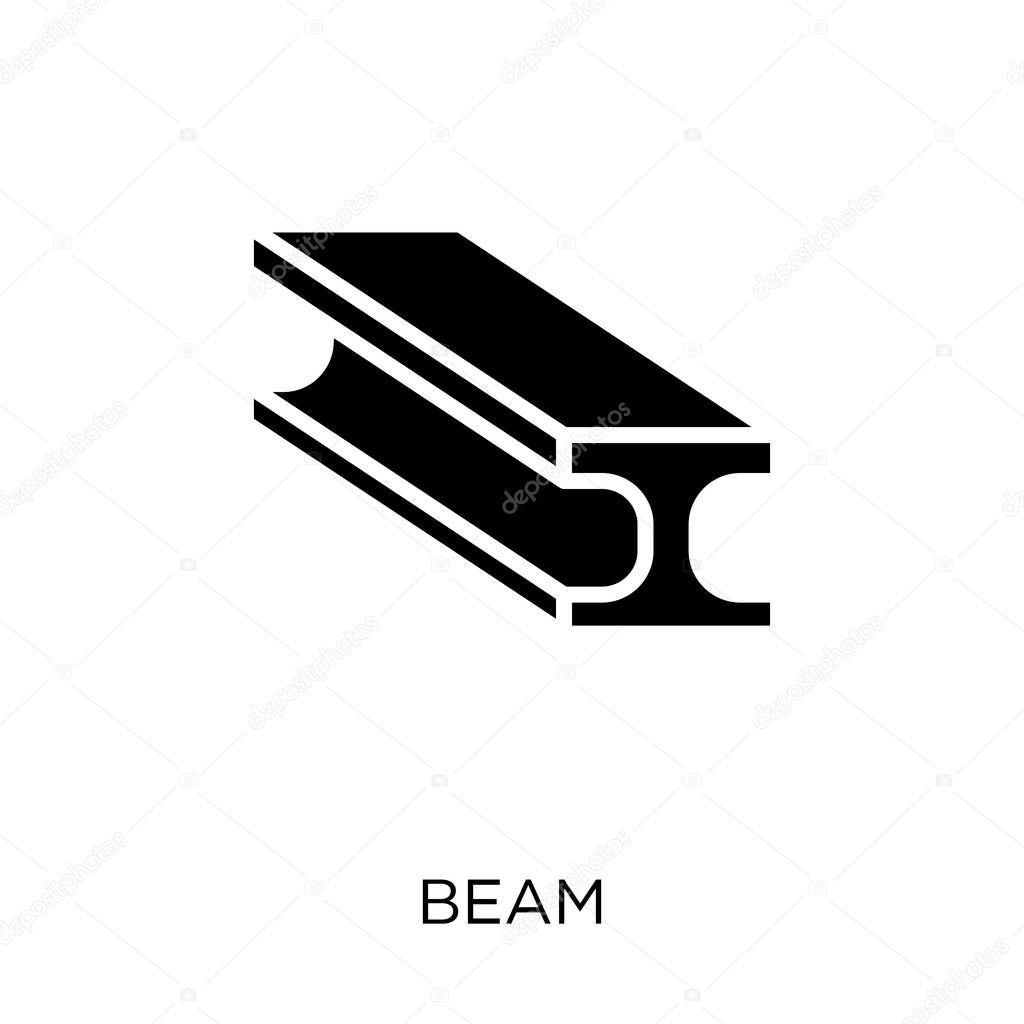 Beam icon. Beam symbol design from Construction collection. Simple element vector illustration on white background.