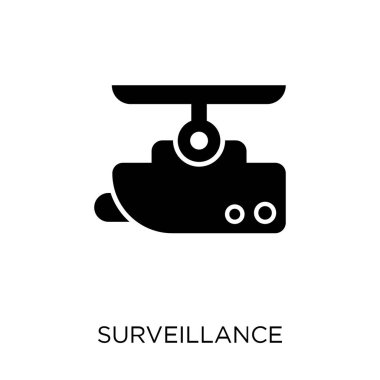 Gözetimi simgesi. Gözetimi simgesi tasarım Smarthome koleksiyonundan. Basit öğe vektör çizim beyaz arka plan üzerinde.