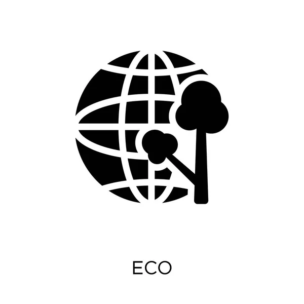 Icono Ecológico Diseño Símbolo Ecológico Colección Ecology Ilustración Simple Del — Archivo Imágenes Vectoriales