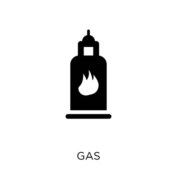 Gas Symbol Gas Symboldesign Aus Der Ökologie Sammlung Einfache Elementvektorabbildung — Stockvektor