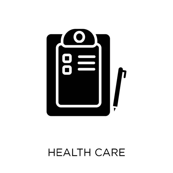 Ícone Cuidados Saúde Desenho Símbolo Cuidados Saúde Saúde Coleção Médica — Vetor de Stock
