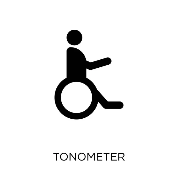 Tonometer 아이콘입니다 컬렉션에서 Tonometer 디자인입니다 바탕에 간단한 일러스트 — 스톡 벡터