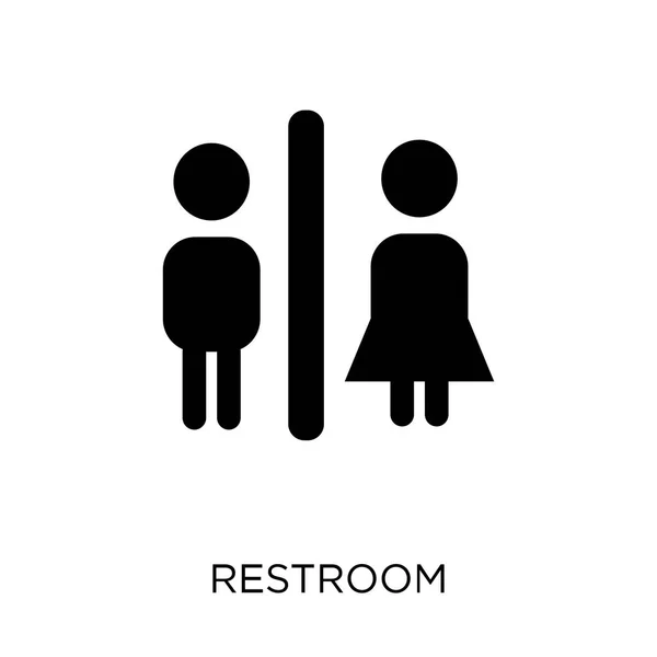 Toiletten Symbol Toilettensymbole Aus Der Hotelkollektion Einfache Elementvektorabbildung Auf Weißem — Stockvektor