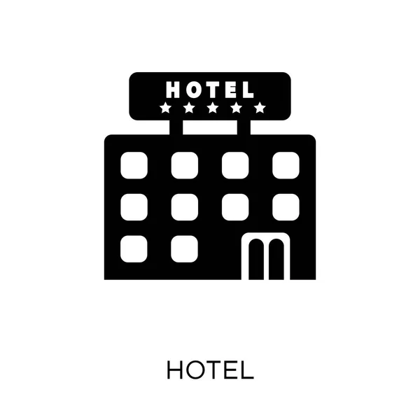 Hotel Icon Ξενοδοχείο Σύμβολο Σχεδιασμού Από Hotel Collection Εικονογράφηση Διάνυσμα — Διανυσματικό Αρχείο