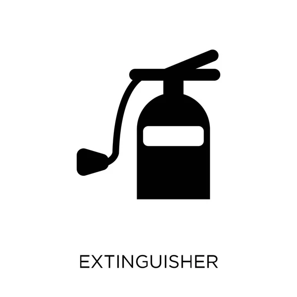 Icono Del Extintor Diseño Del Símbolo Del Extintor Colección Del — Vector de stock