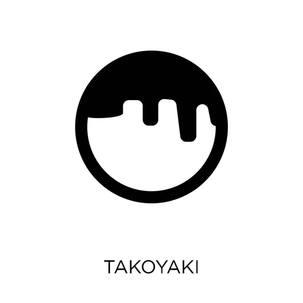 Icône Takoyaki Design Symboles Takoyaki Collection Restaurant Illustration Vectorielle Élément — Image vectorielle