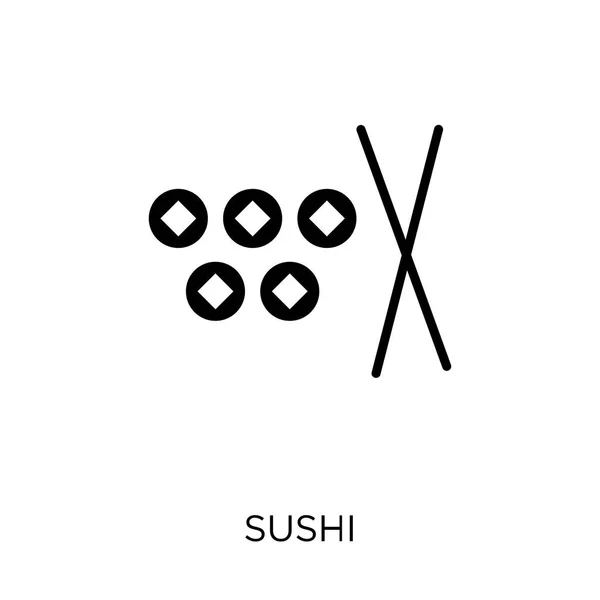 Икона Суши Дизайн Суши Коллекции Ресторанов Простая Векторная Иллюстрация Элемента — стоковый вектор