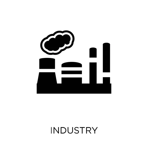 Icono Industrial Diseño Símbolo Industrial Colección Industry Ilustración Simple Del — Archivo Imágenes Vectoriales