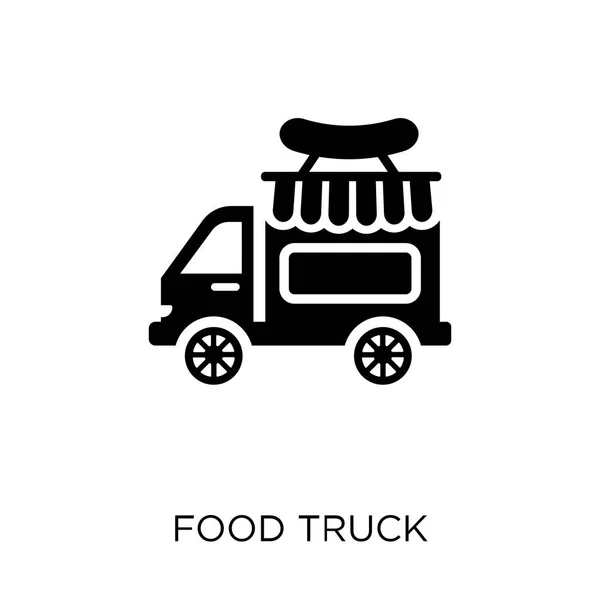 Foodtruck Ikone Food Truck Symboldesign Aus Der Sammlung Der Vereinigten — Stockvektor
