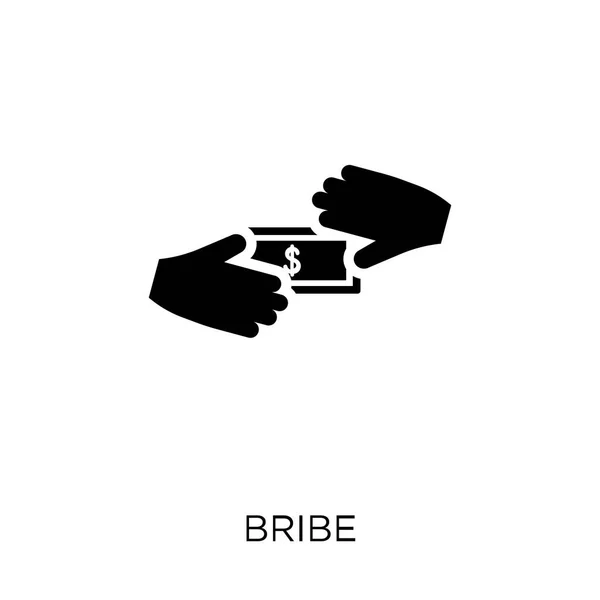 Bribe Icon Bribe Symbol Design Political Collection Simple Element Vector — Stock Vector