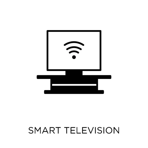 Icône Télévision Intelligente Smart Television Symbole Design Collection Smarthome Illustration Illustrations De Stock Libres De Droits