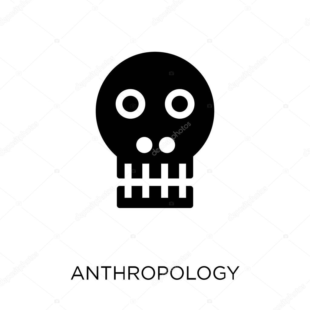 Anthropology icon. Anthropology symbol design from Museum collection. Simple element vector illustration on white background.