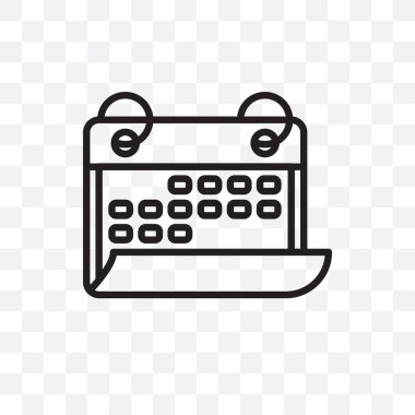 Tarihi vektör lineer simge üzerinde şeffaf arka plan izole, tarihi saydamlık kavramı web için kullanılan ve mobil olabilir