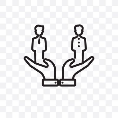 Vektör Lineer simgesini şeffaf arka plan, saydamlık kavramı-ebilmek var olmak kullanılmış için web ve mobil Karşılaştır izole karşılaştırmak