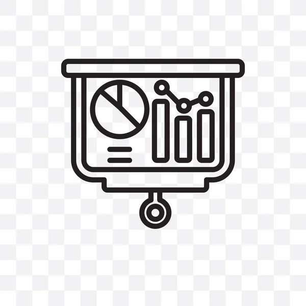 Benchmarking Vector Lineal Icono Aislado Sobre Fondo Transparente Benchmarking Concepto — Vector de stock