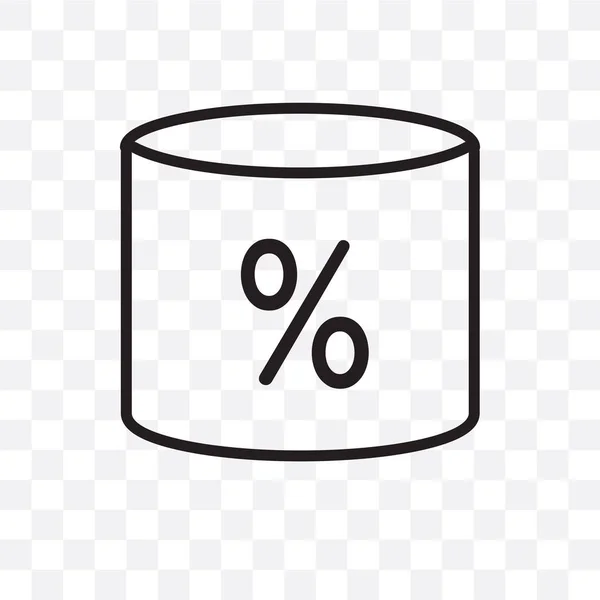 Gráficos Mesclagem Ícone Linear Vetorial Isolado Fundo Transparente Conceito Transparência —  Vetores de Stock