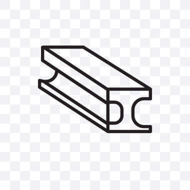 Işın vektör lineer simge üzerinde şeffaf arka plan izole, ışın saydamlık kavramı web için kullanılan ve mobil olabilir