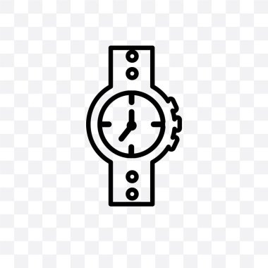 Su Resist izle vektör lineer simgesini şeffaf arka plan üzerinde Su Resist izleme saydamlık kavramı izole web ve mobil için kullanılabilir